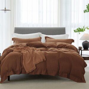 Cooling California King Duvet Cover Set 3 Pieces